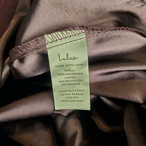 NWOT Lulus Enchant My Love Dark Purple V-Neck Long Sleeve Maxi Dress Sz S - Picture 5 of 13